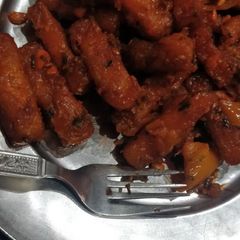 A picture of Honey Chilli Potato.