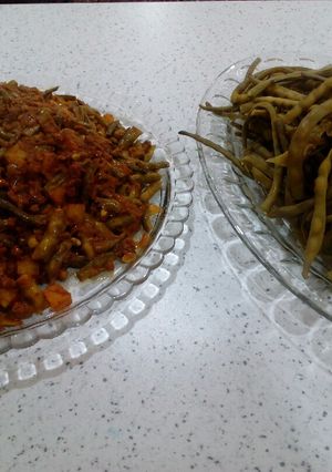 عکسی از دستور خوراک لوبیا