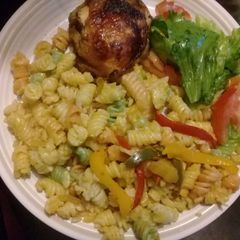 A picture of Fusilli Tri-colour Pasta.
