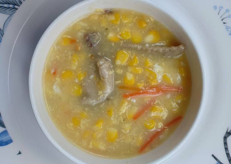 38. Sup Krim Jagung Tulang Ayam
ala Reg’s Dish 🍽