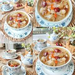 A picture of Peach Gum Dessert.