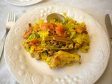 Paella fácil, a la chilena