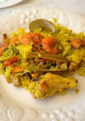 Una foto de Paella fácil, a la chilena