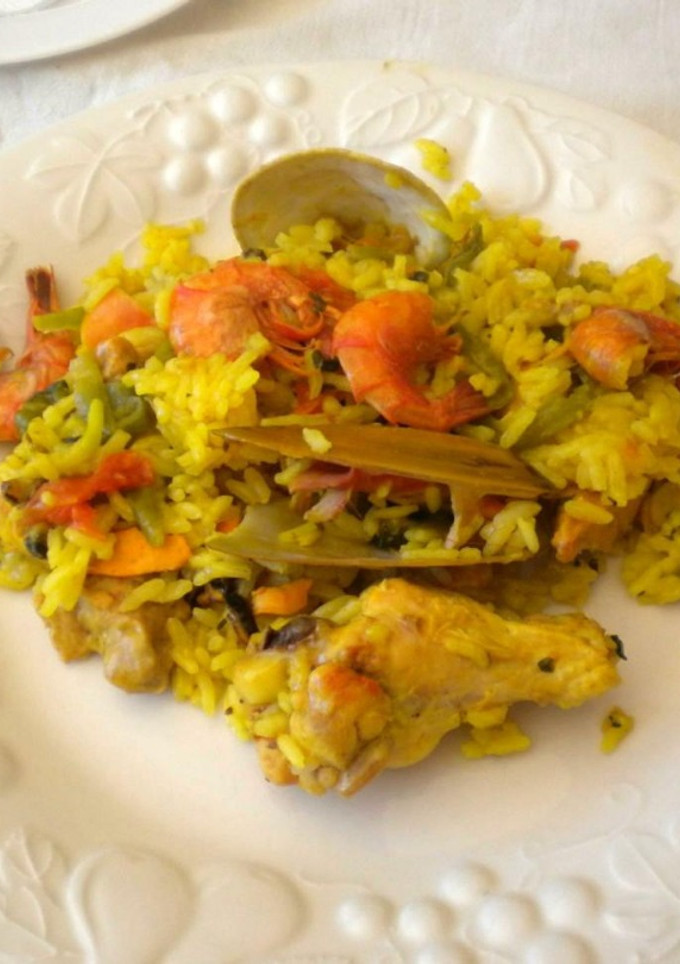 Una foto de Paella fácil, a la chilena