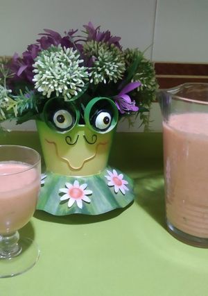 Una foto de Gazpacho con Thermomix
