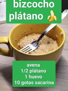 Una foto de Bizcocho de plátano