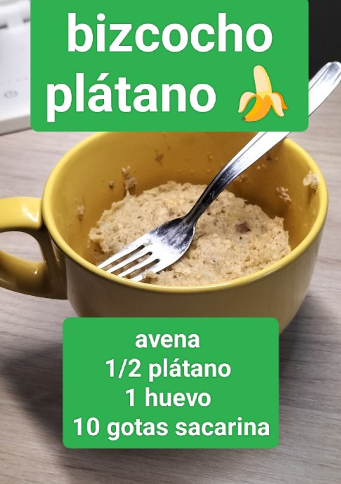 Una foto de Bizcocho de plátano
