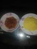 Shinkafar Curry with miyar beans😃😋