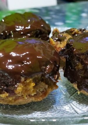 Una foto de Alfajores saludables de almendras