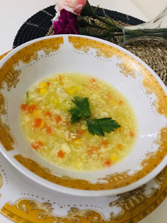 Foto resep Sup ayam jagung