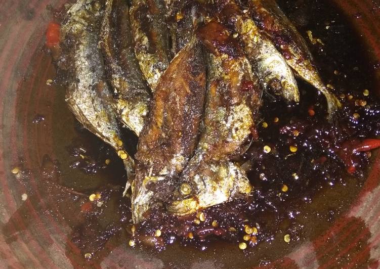 Ikan keranjang sambel kecap no msg dan garam