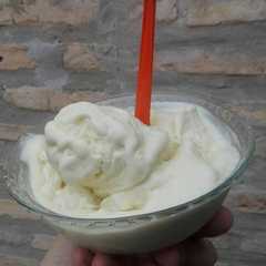 A picture of Helado de yerba mate.
