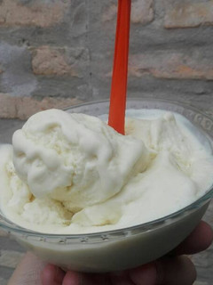 Una foto de Helado de yerba mate