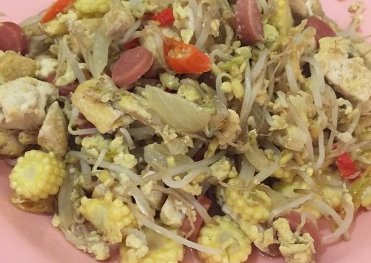 Tumis campur Hemat ala anak kos