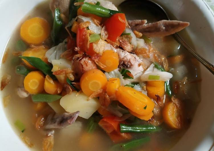 Resep SOP sayap ayam rempah..yumii,,, ? Anti Gagal