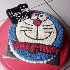 Brownies ultah doraemon রেসিপির প্রধান ছবি