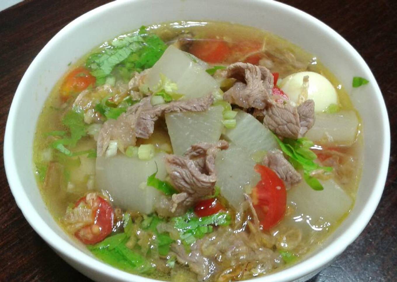 Soto Bandung (Sup Lobak)