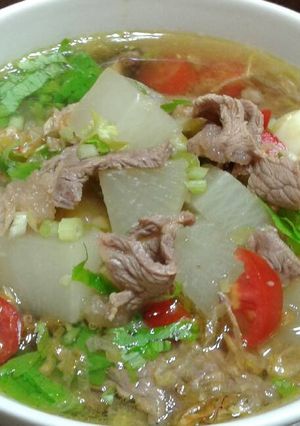 Foto resep Soto Bandung (Sup Lobak)