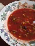Creole Black Bean Vegetable Soup