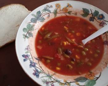 Easy Fast Cooking Creole Black Bean Vegetable Soup Very Delicious