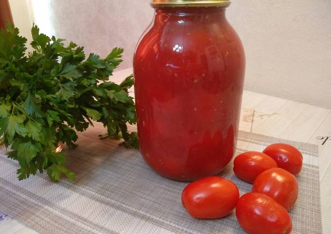 Маринованные помидоры в собственном соку "Пальчики Оближешь"