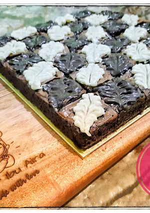Foto resep Triple Chocolate Brownies