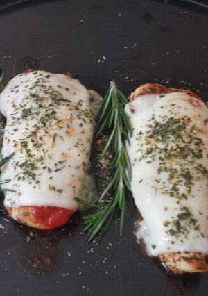 Una foto de Pechugas de pollo al horno