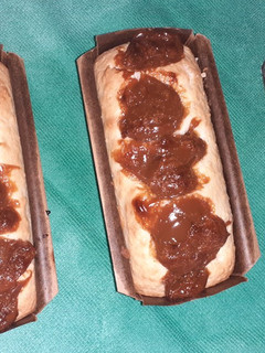 Una foto de Budín coco c/ dulce de leche