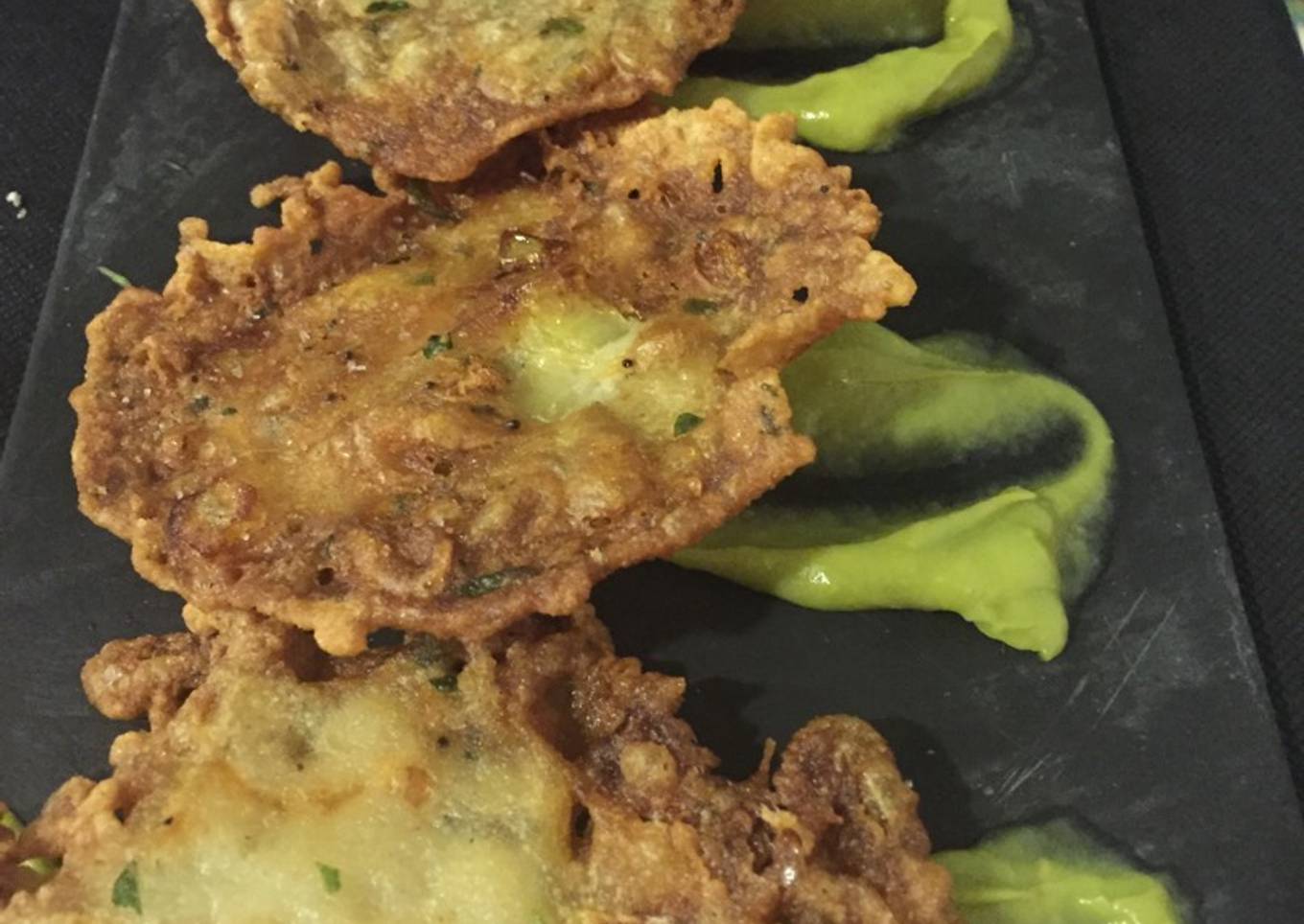 Tortitas de camarones