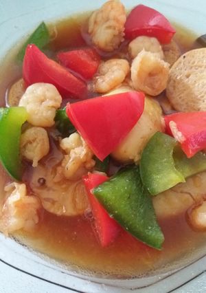 Foto resep Sapo tahu udang
