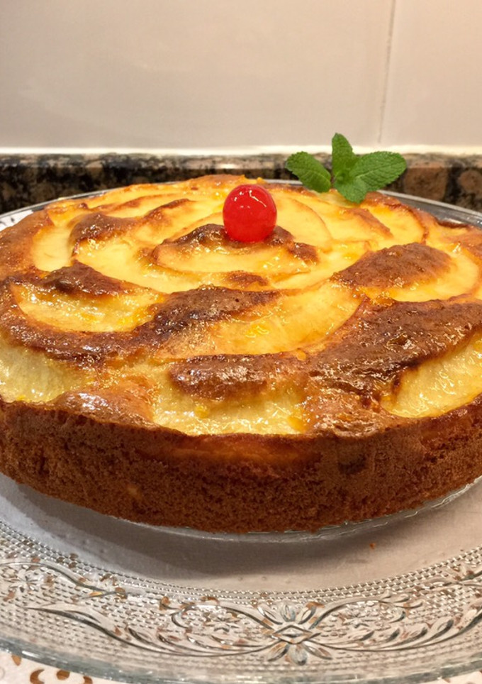Una foto de Tarta de manzana