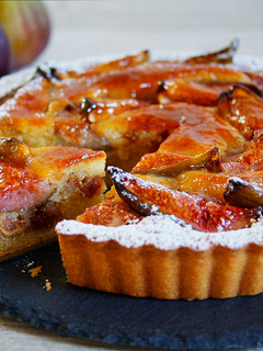 A picture of Fig Tart, very nice flavor!.