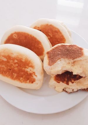 Hình của món Bánh mì Cream Bun.