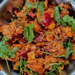 A picture of Pallipalayam Chicken.
