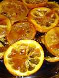 Naranjas confitadas