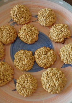 Una foto de Galletas de Avena sin harina de trigo