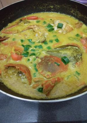 Foto resep Rajungan kuah kuning