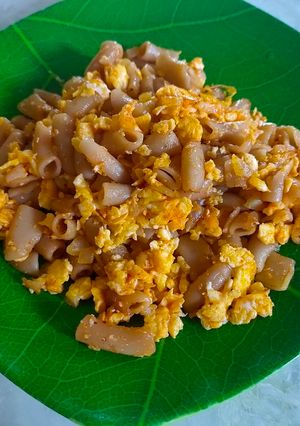 Foto resep Orak Arik Makaroni Telor