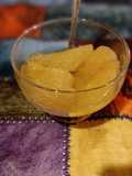 Compota de manzana con canela
