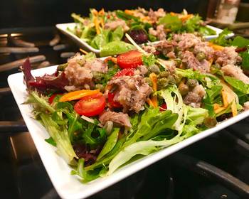 How To Prepare Recipe Quick Sardine Salad with Orange Vinaigrette  Capers for 2 Home Style
