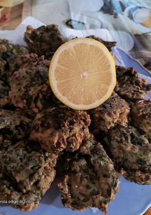 Una foto de Buñuelos de acelga y verdeo !!
