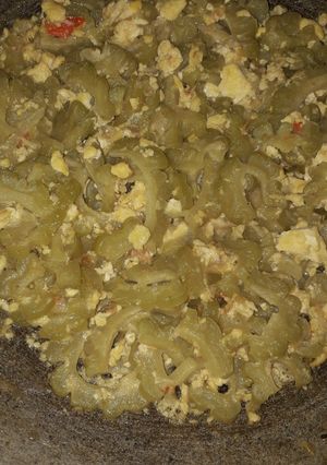 Foto resep Oseng Pare Telur Sederhana