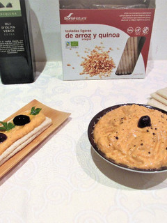 Una foto de Paté de crudités y requesón