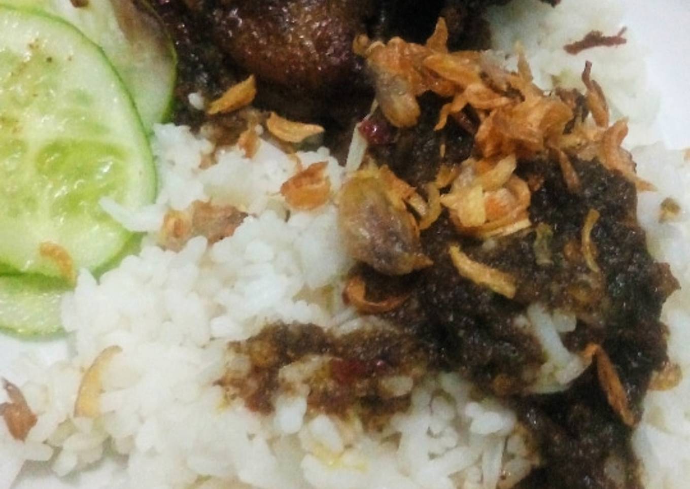 Nasi bebek madura