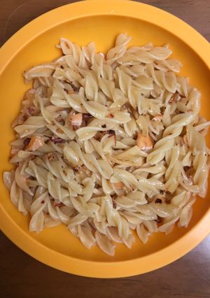 Foto resep Makanan AnakFusilli Salmon