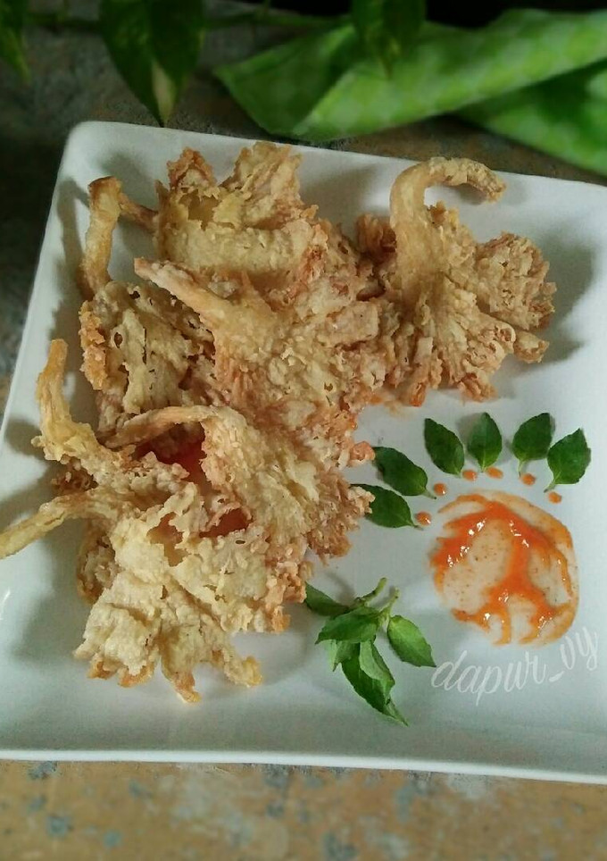 Foto resep JAMUR Tiram Krispi simple