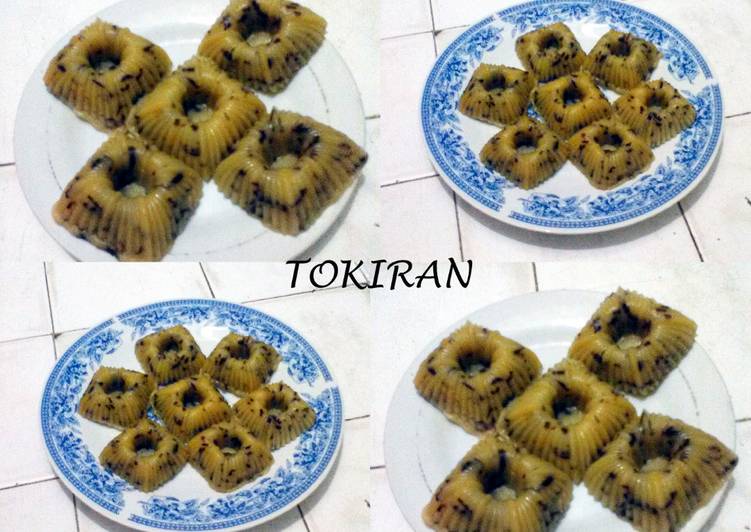 Kue Talam Bintik Cokelat