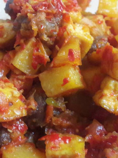Foto resep Ampela kentang tahu balado