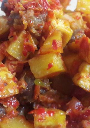 Foto resep Ampela kentang tahu balado