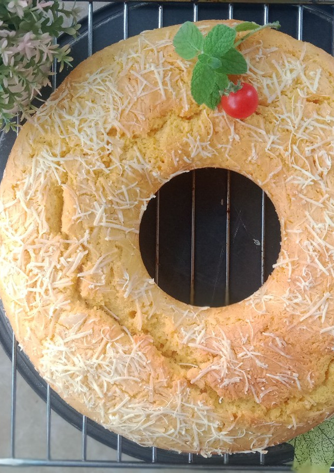 Foto resep Pumpkin cake / kue labu kuning / bolu labu kuning